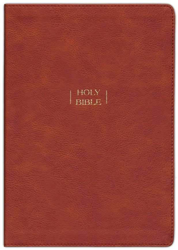 NIV Wide-Margin Bible: Brown Leathersoft [24] (ISBN:9780310461050 ...