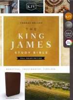 KJV Study Bible Full Color Edition: Brown Bonded Leather (ISBN