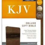 KJV Deluxe Gift Bible: Gray Leathersoft: (ISBN:9780718097820) [24]