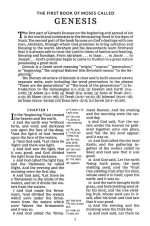 KJV Large Print Center-Column Reference Bible: Verse Art Collection-Dark Brown Rough-Cut Genuine Leather [24] (ISBN:9780785293255) - Image 4