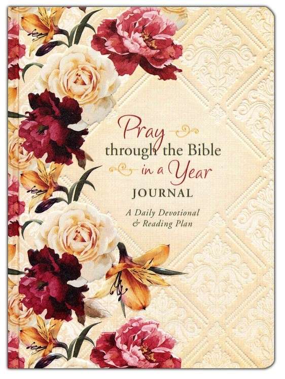 Pray Through The Bible in a Year Journal: A Daily Devotional & Reading ...