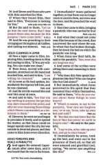 NKJV Personal Size Large Print Reference Bible: Black Leathersoft With Thumb Index (ISBN:9780785233671) (K) [24] - Image 6