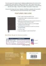 KJV Large Print Center-Column Reference Bible: Verse Art Collection-Dark Brown Rough-Cut Genuine Leather [24] (ISBN:9780785293255) - Image 13