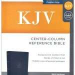 KJV Center-Column Reference Bible: Black Hardbound [24] (ISBN:9781400330010)