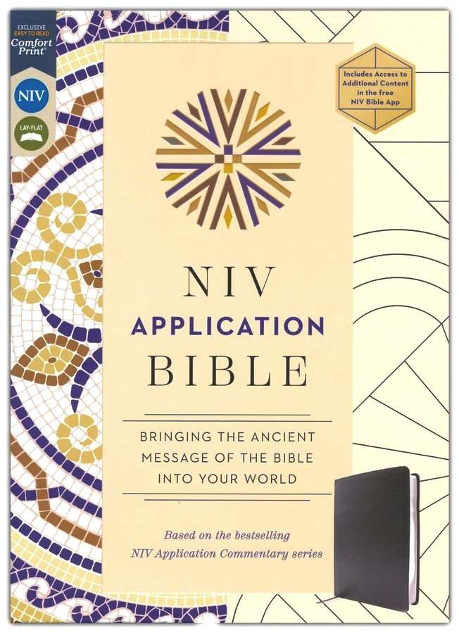 NIV Application Bible - Based on the Bestselling NIV Application