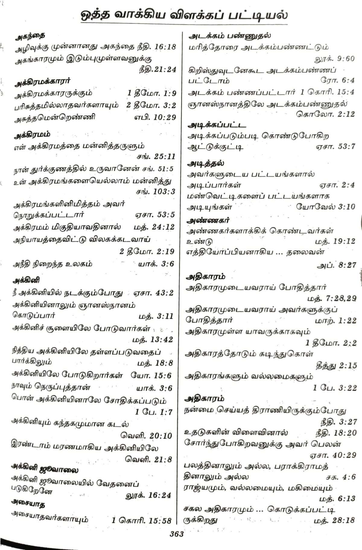 Tamil Bible Semi Compact Blue Open Type – With Thumb Index (ISBN:9788119095650) - Image 11