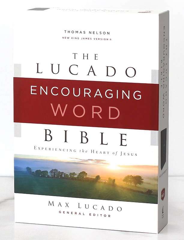 語学・辞書・学習参考書 BIBLE navi NKJV: The Lucado Encouraging Word Bible: by- Max Lucado: Brown