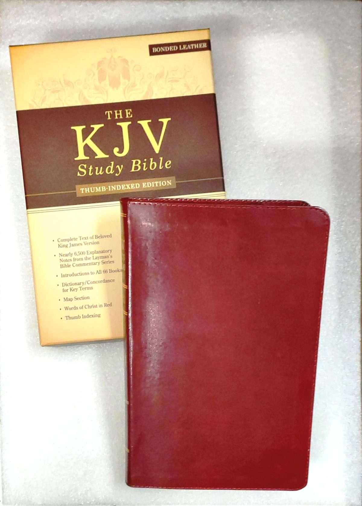 The KJV Study Bible: Thumb Indexed Edition - Burgundy Bonded Leather (ISBN:9781628369588) [24] - Image 11