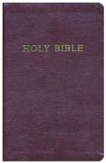 KJV Holy Bible Personal Size Giant Print Reference: Burgundy Bonded Leather (ISBN:9781598561036) (L) - Image 2