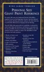 KJV Holy Bible Personal Size Giant Print Reference: Burgundy Bonded Leather (ISBN:9781598561036) (L) - Image 7