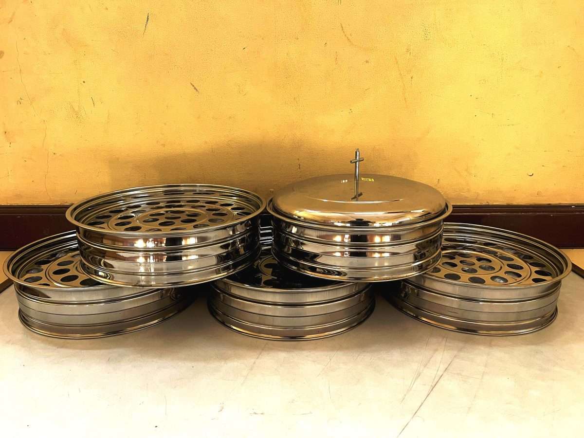 Holy Communion Tray: Five Set - Stainless Steel With 200 Plastic Cups (JAYCO) - Image 4