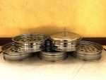 Holy Communion Tray: Five Set - Stainless Steel With 200 Plastic Cups (JAYCO) - Image 4