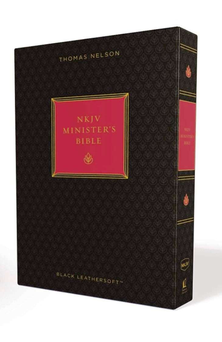 NKJV Minister's Bible (Black Leather)