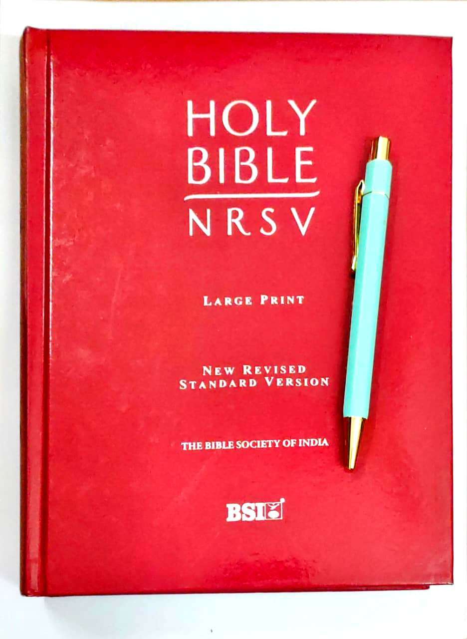 NRSV Bible Large Print - The New Revised Standard Version: Hardbound ...