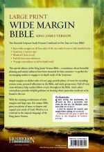 KJV Large Print Wide Margin Bible: Hardbound (ISBN:9781619700895) - Image 6