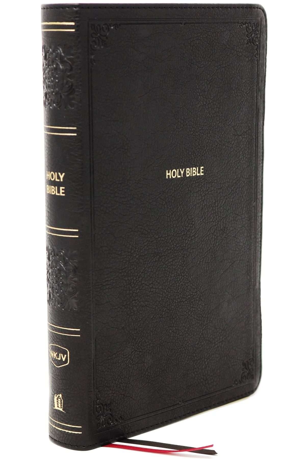 NKJV Personal Size Large Print Reference Bible: Black Leathersoft With Thumb Index (ISBN:9780785233671) (K) [24] - Image 2