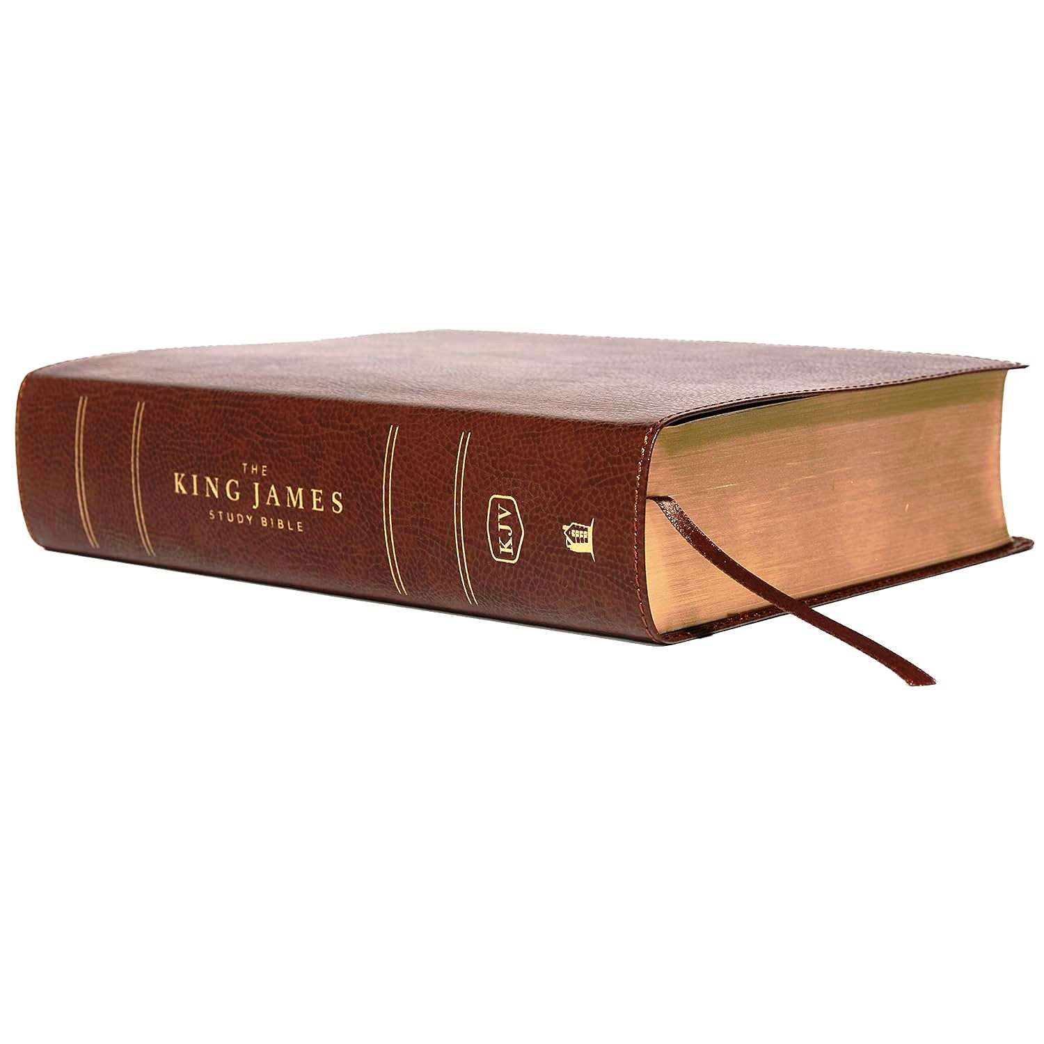 KJV Study Bible Full Color Edition: Brown Bonded Leather (ISBN