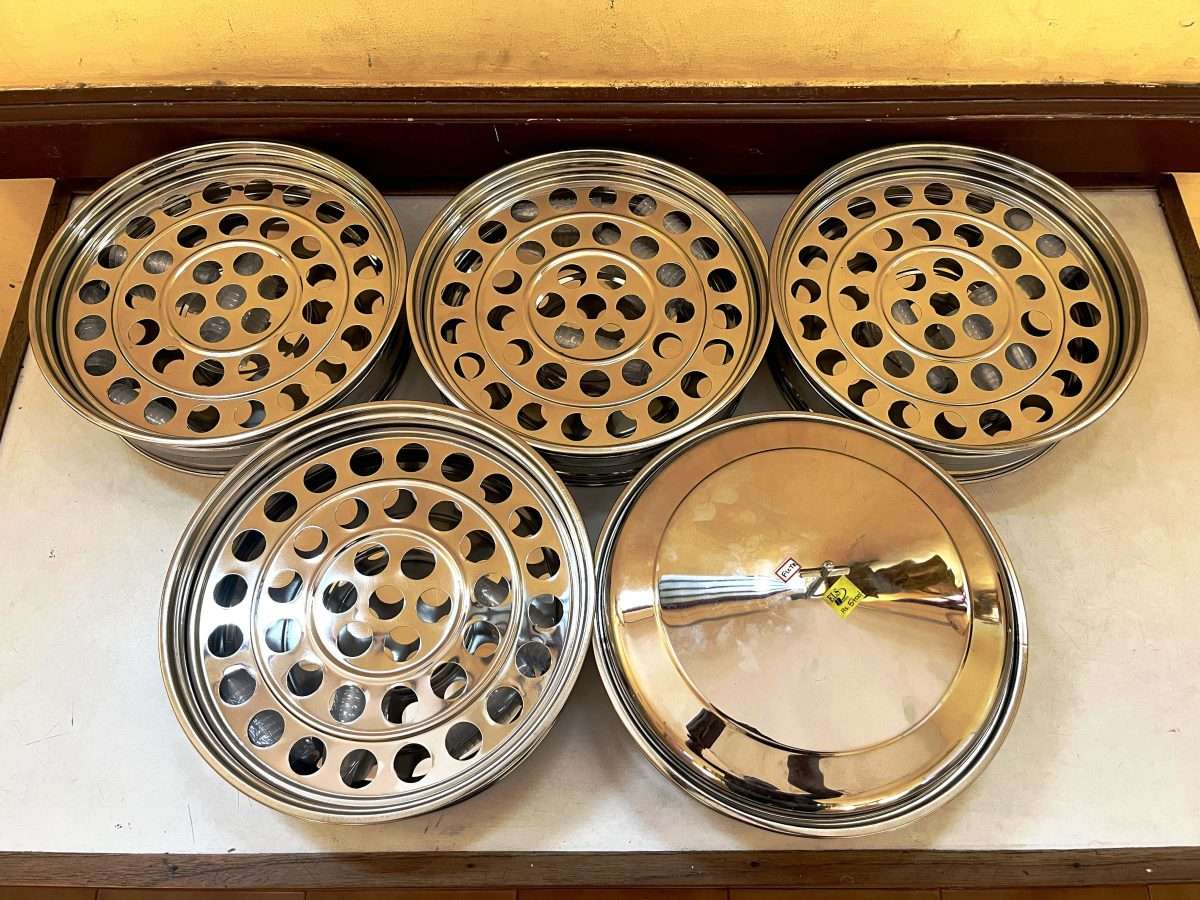 Holy Communion Tray: Five Set - Stainless Steel With 200 Plastic Cups (JAYCO) - Image 5