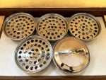 Holy Communion Tray: Five Set - Stainless Steel With 200 Plastic Cups (JAYCO) - Image 5