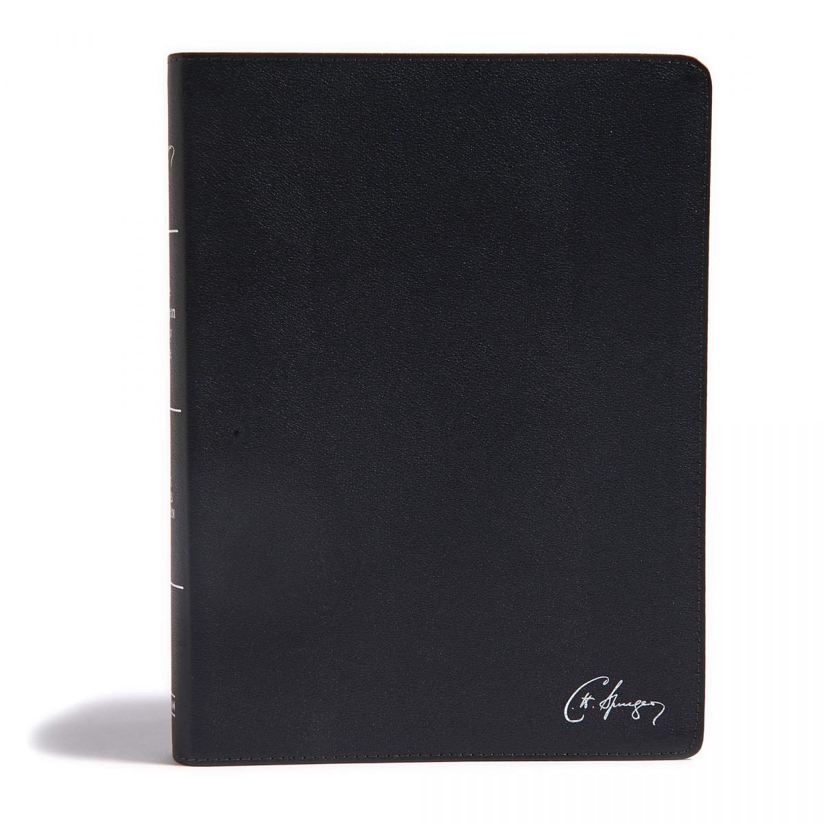 KJV Charles Spurgeon Study Bible: Black Leather (K) - Image 3