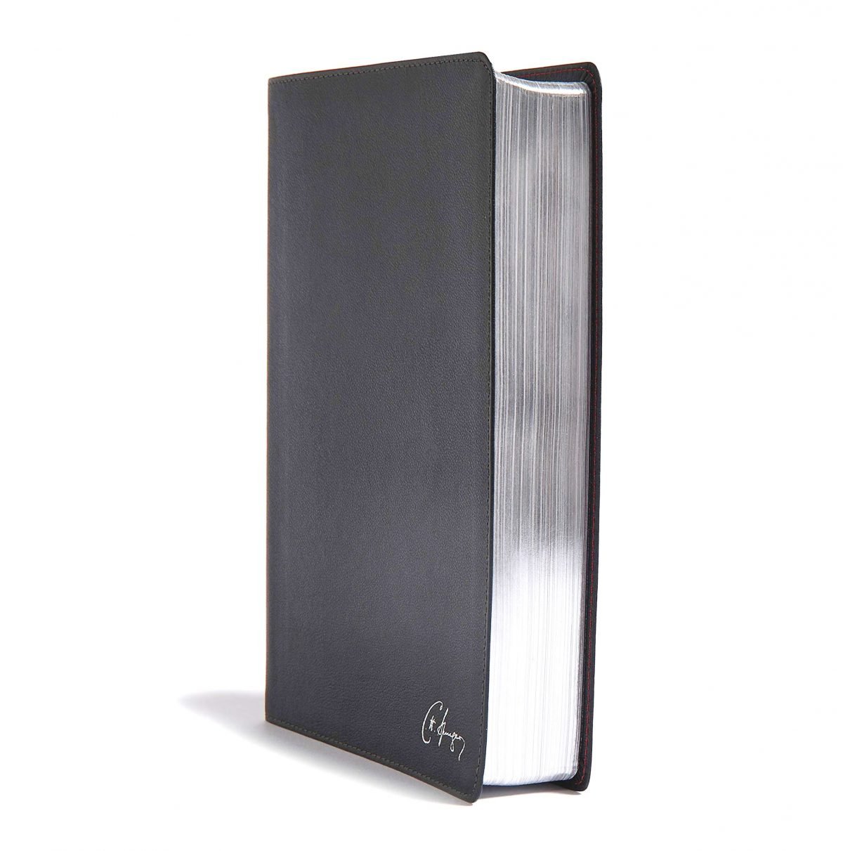 KJV Charles Spurgeon Study Bible: Black Leather (K) - Image 5