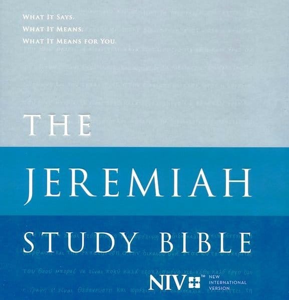 NIV David Jeremiah Study Bible (Hardbound) 