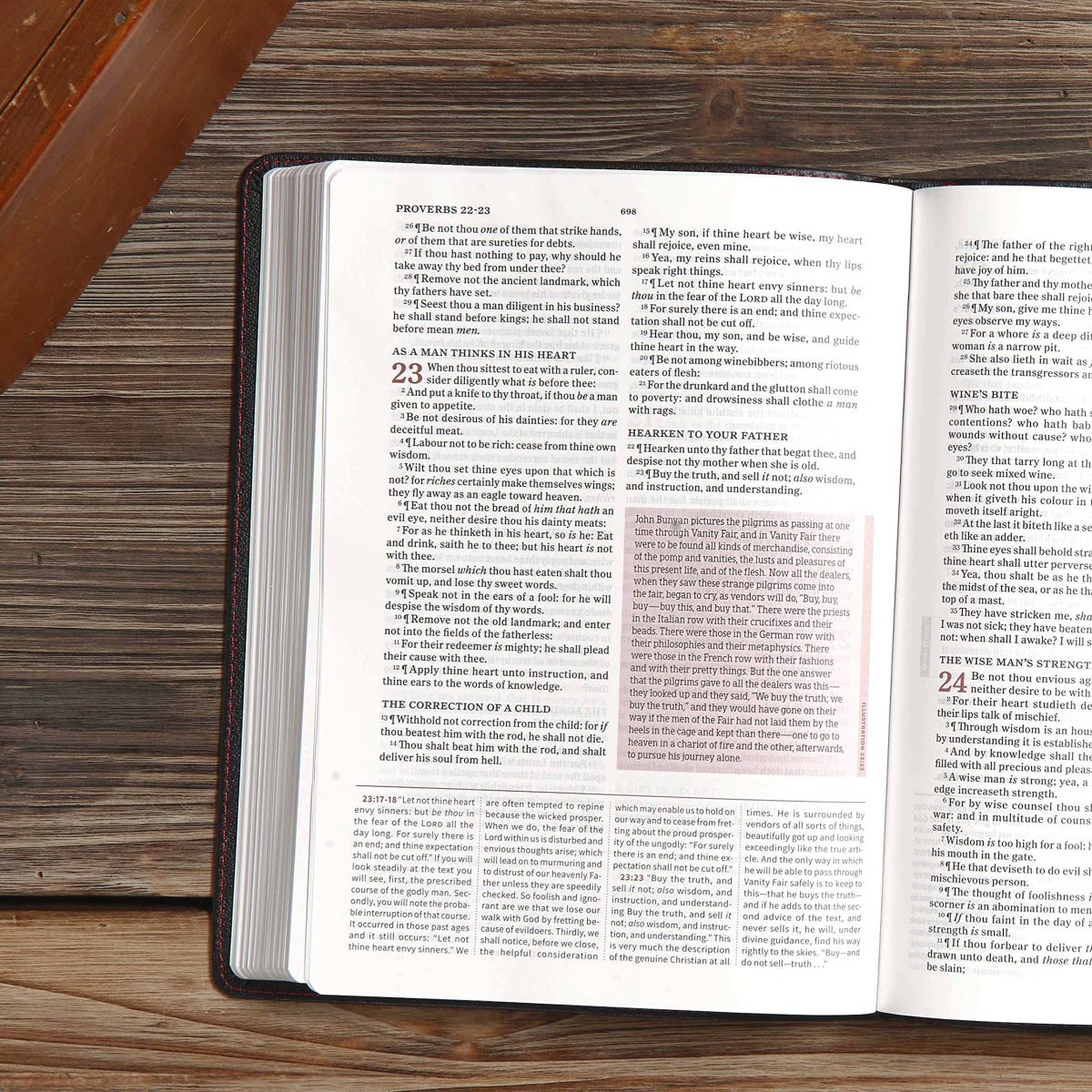 KJV Charles Spurgeon Study Bible: Black Leather (K) - Image 20