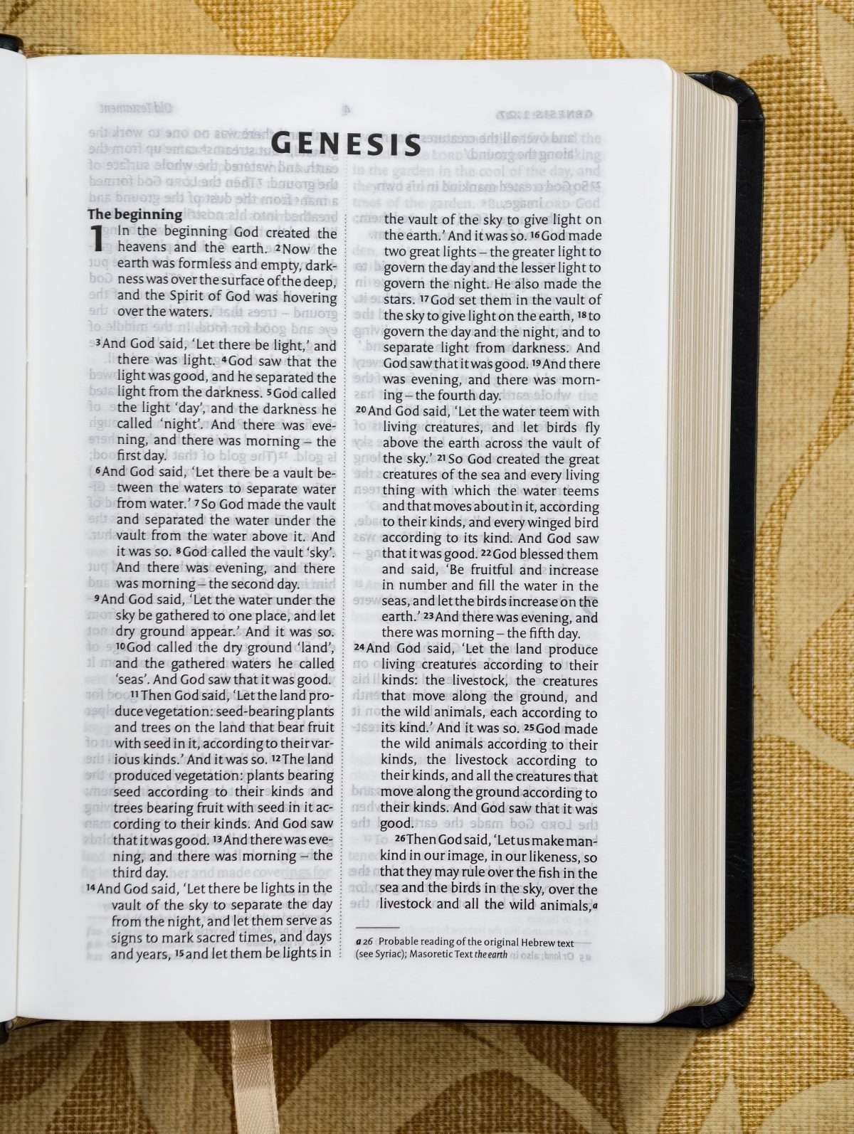 NIV Bible Compact Size Burgundy Open Type - BSI (ISBN:9788119796212) - Image 4
