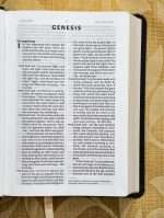 NIV Bible Compact Size Burgundy Open Type - BSI (ISBN:9788119796212) - Image 4