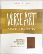 KJV Journal Reference Edition: Verse Art Cover Collection: Brown Leather Soft (ISBN:9780785292951)