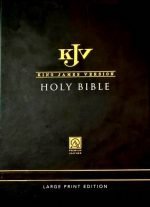 KJV Bible Large Print Edition: Full Grain Leather With Index (ISBN-9781642720327) (J)