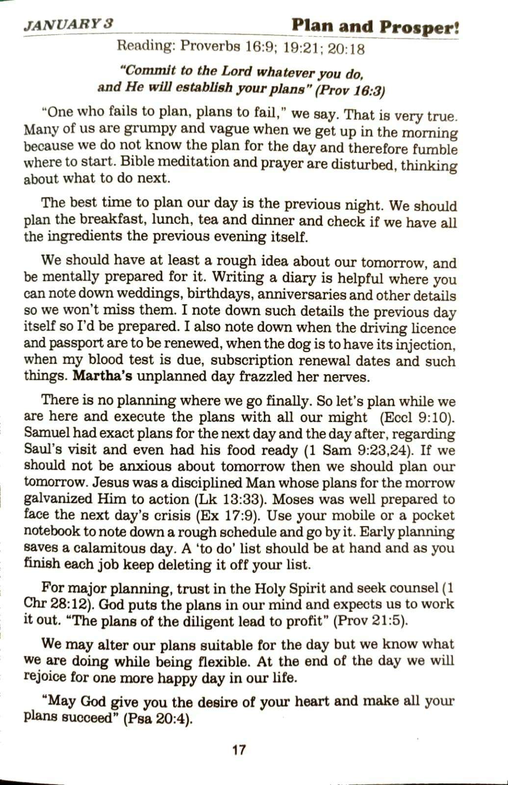 Daily Decoration Devotional R. Lilian Stanley