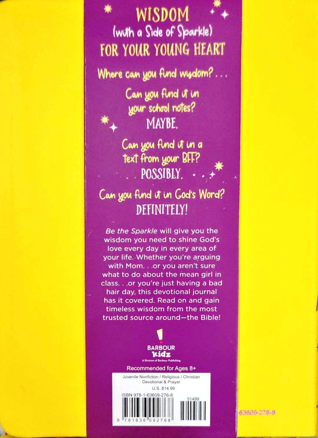 Be the Sparkle A Devotional Journal for Girls Be the Sparkle A Devotional Journal for Girls