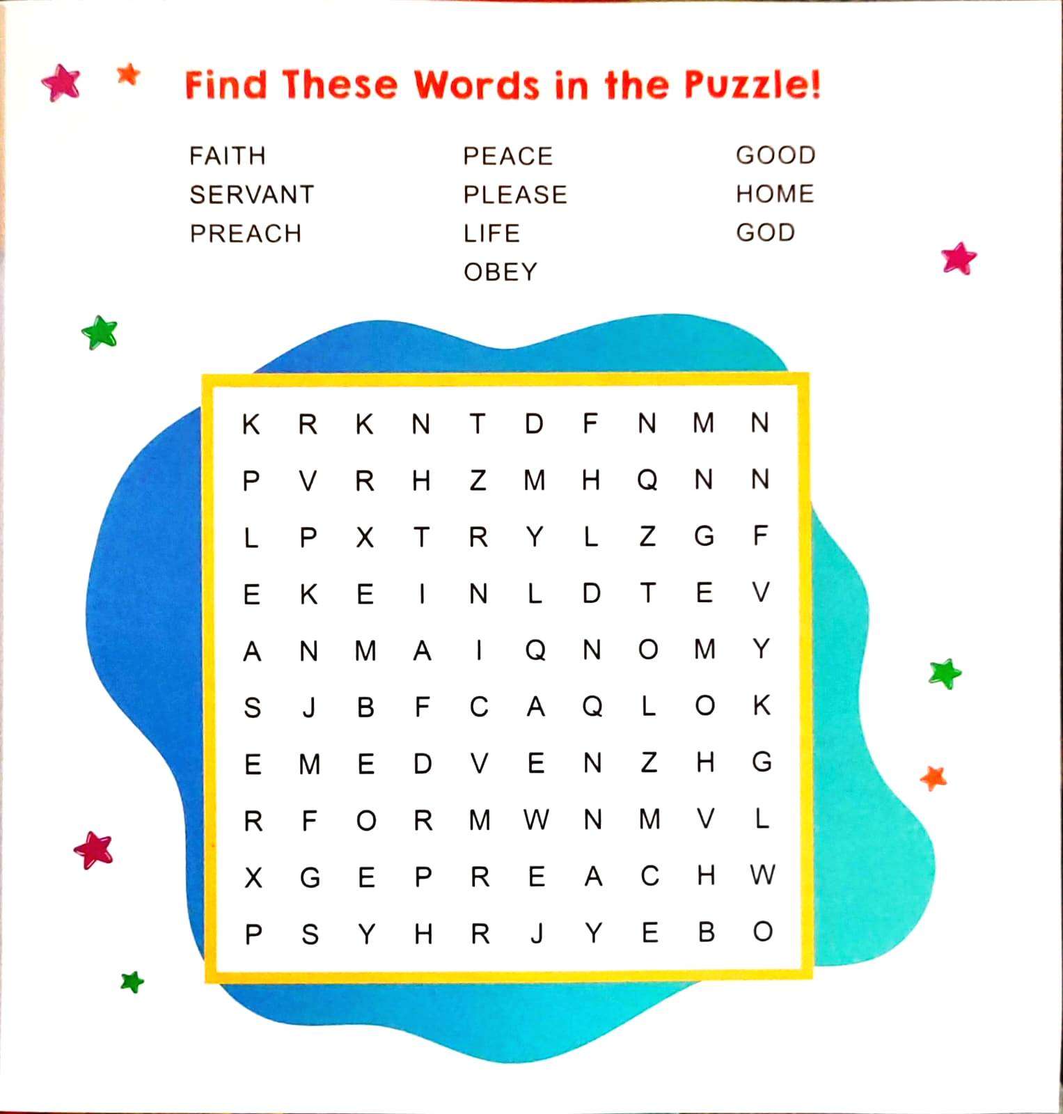 Bible Memory Word Searches For Kids [24] (ISBN:9781636094199