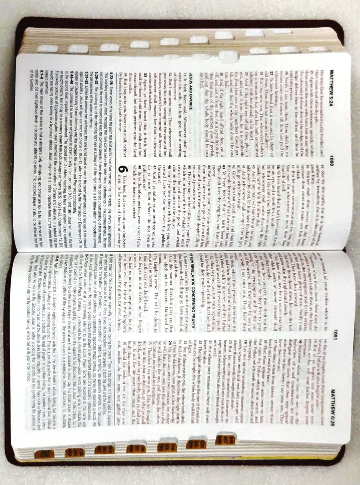 The KJV Study Bible: Thumb Indexed Edition - Burgundy Bonded Leather (ISBN:9781628369588) [24] - Image 9